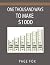One Thousand Ways to Make $1000