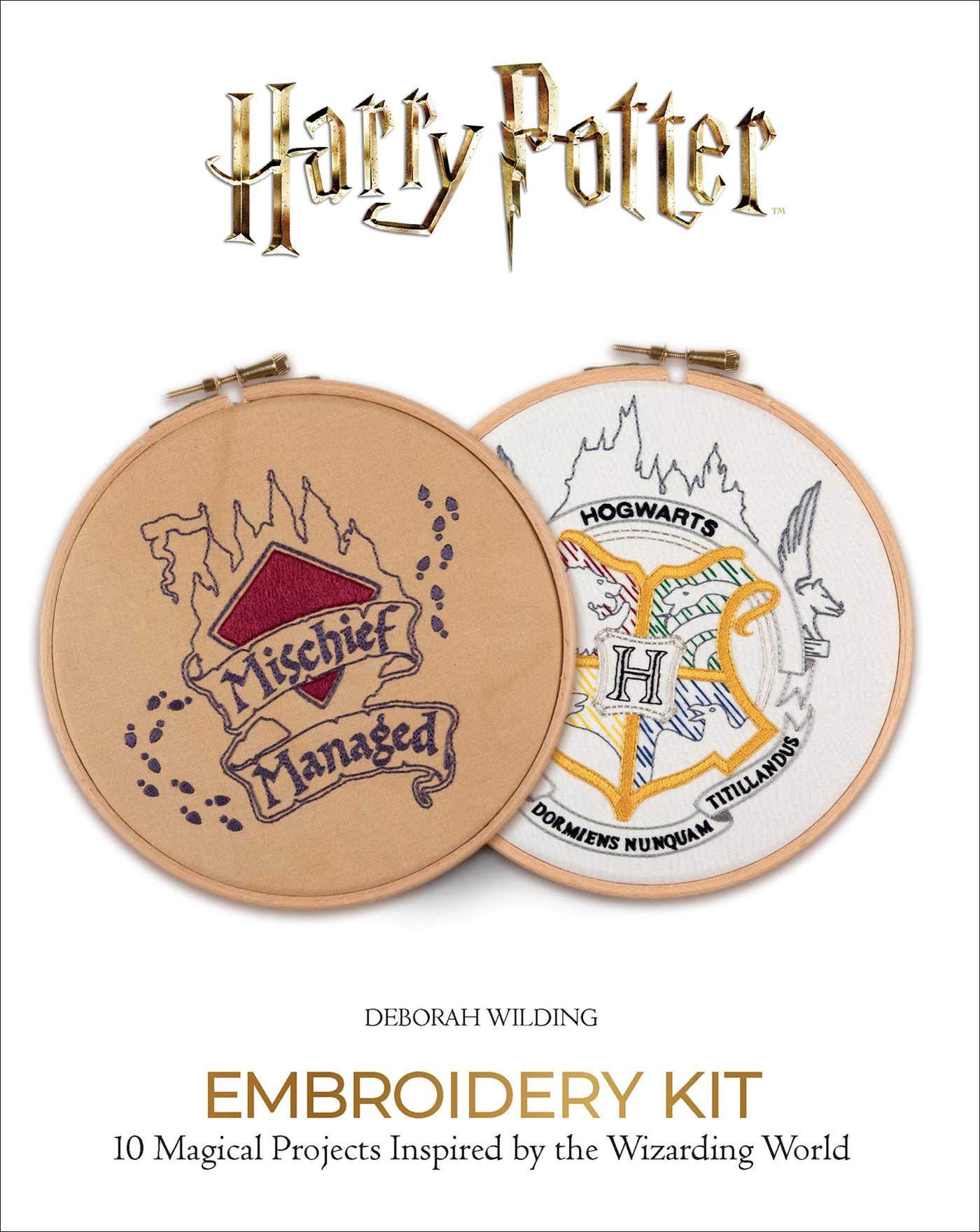 Harry Potter Embroidery Kit: 10 Magical Projects Inspired by the Wizarding World (Embroidery Craft)