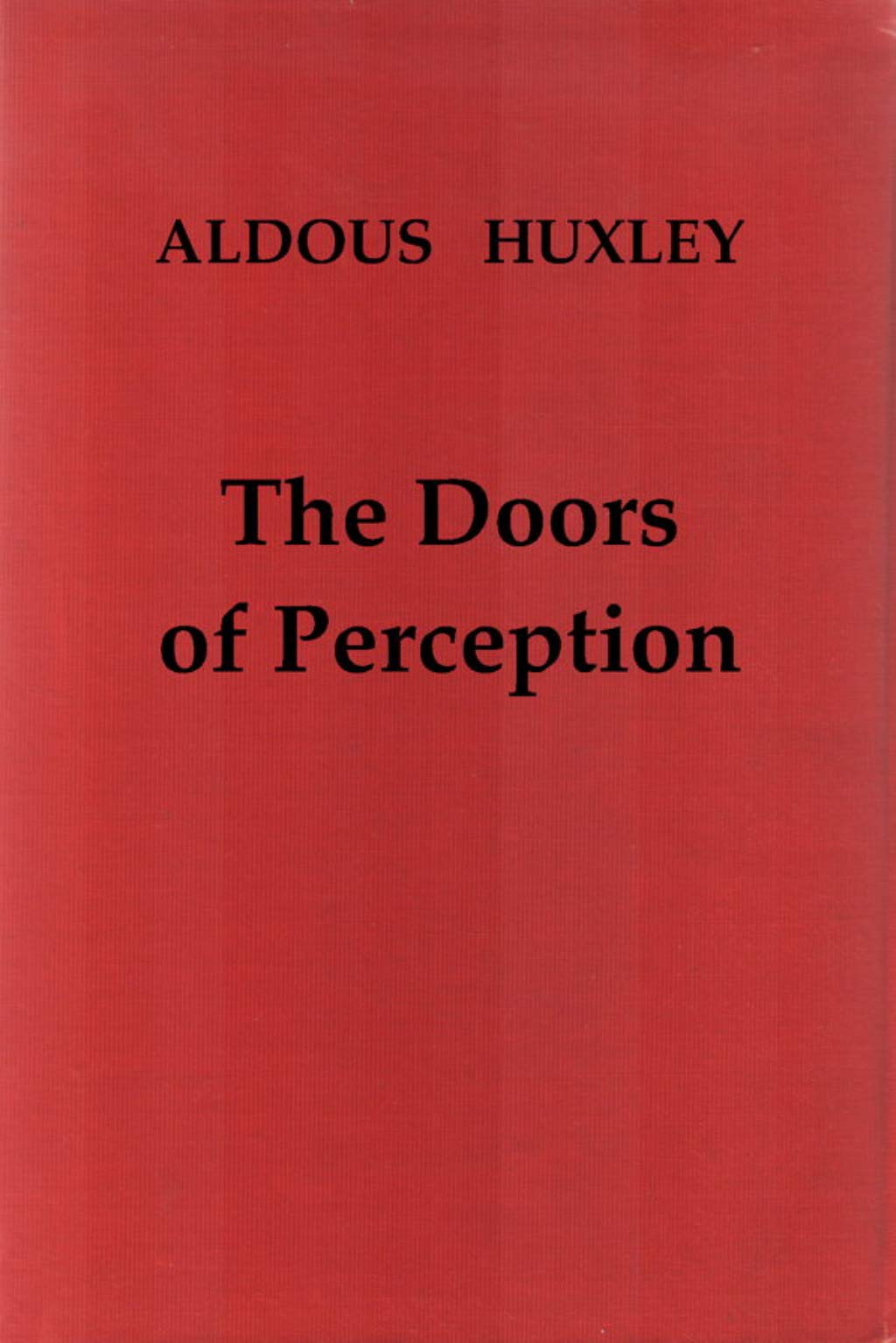 The Doors of Perception