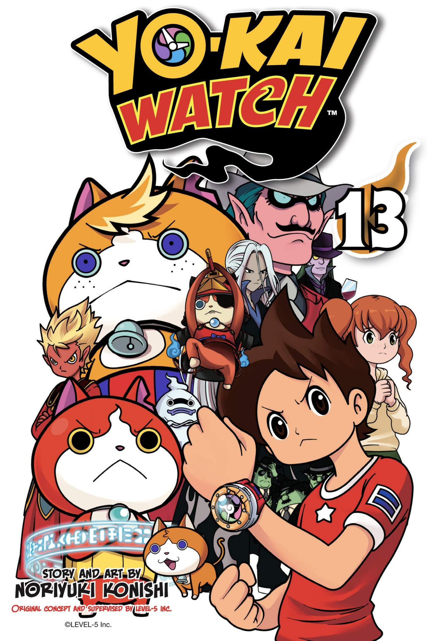 Yokai: Watch - Vol 13 The Game Comics Graphic Novel For Kids, Boys , Girls , Fans , Adults, Teenager (Kindle Edition)
