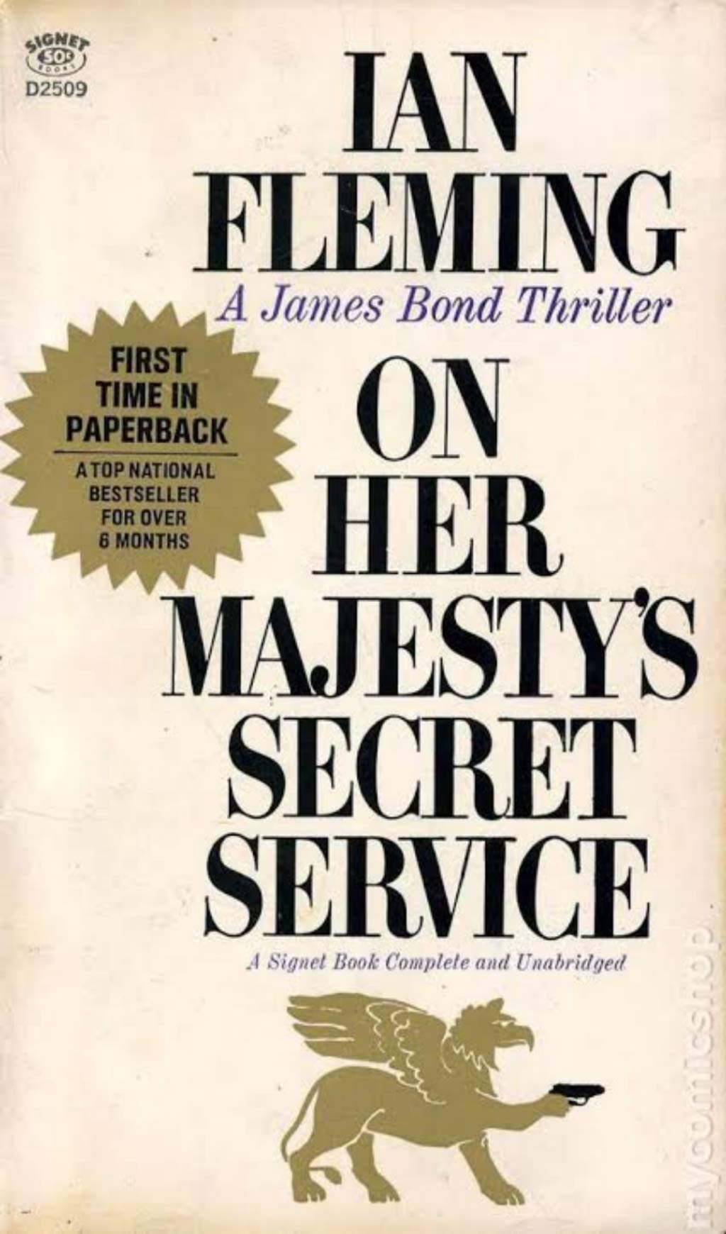 On Her Majesty's Secret Service