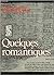 Quelques Romantiques