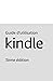 Guide d'utilisation Kindle