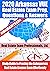 2020 Arkansas VUE Real Estate Exam Prep Questions and Answers: Study Guide to Passing the Salesperson Real Estate License Exam Effortlessly