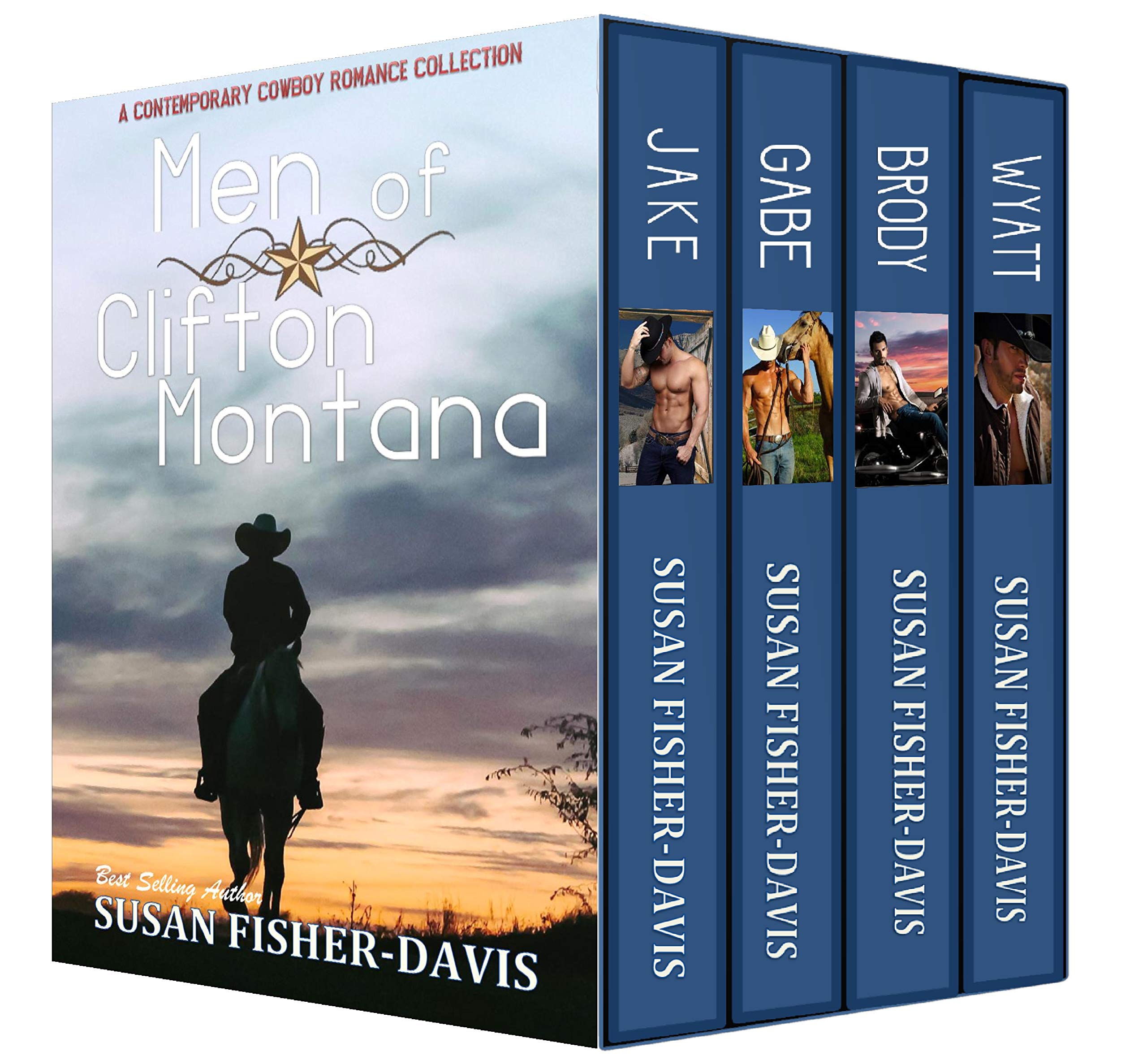 The Men of Clifton, Montana Books #1-4 (Kindle Edition)