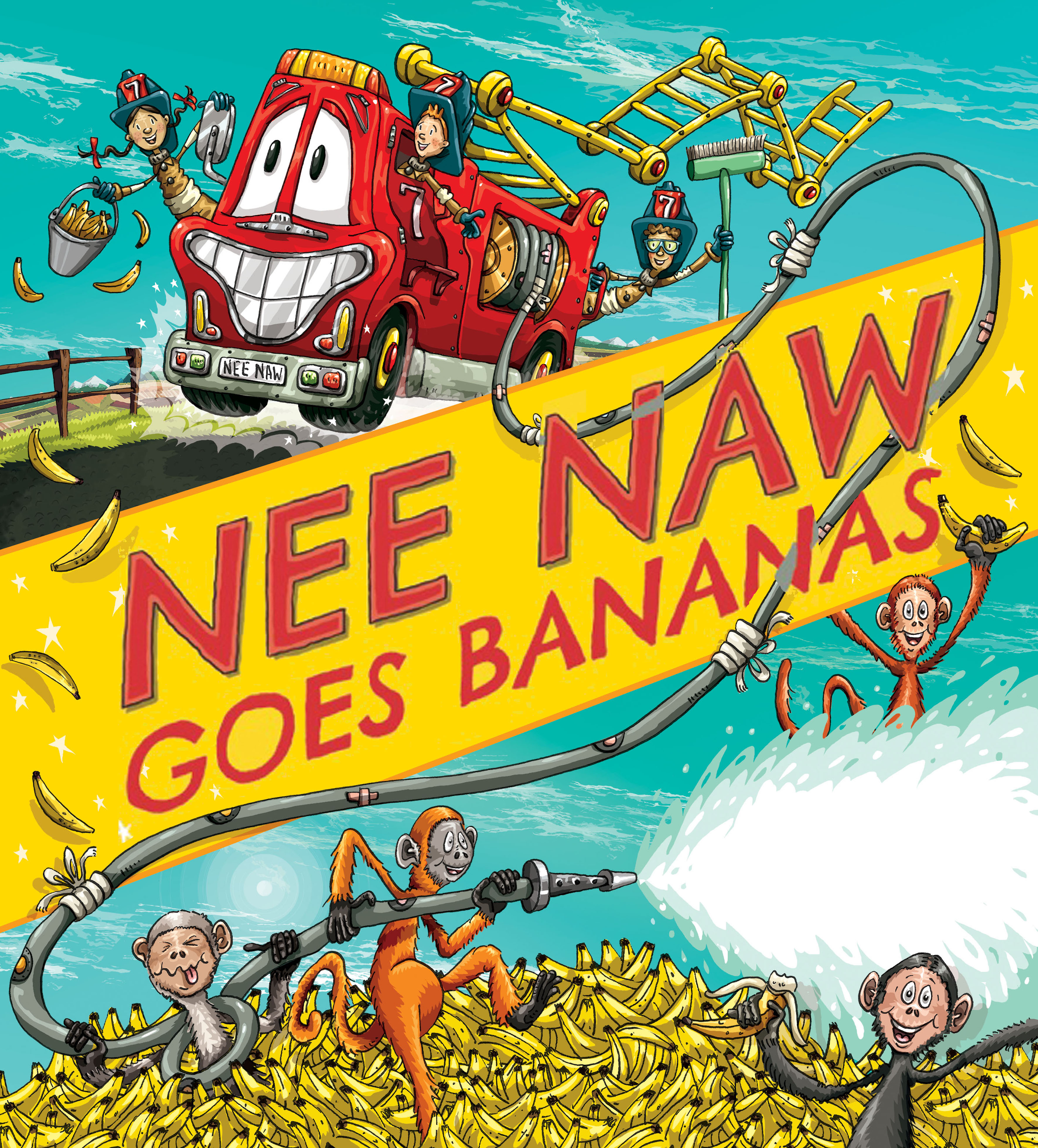 Nee Naw Goes Bananas (Paperback)
