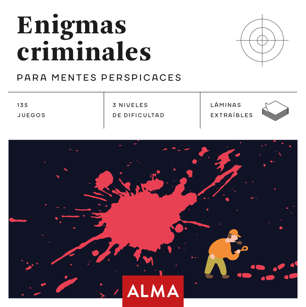 Enigmas criminales para mentes perspicaces (Cuadrados de diversión) (Spanish Edition)