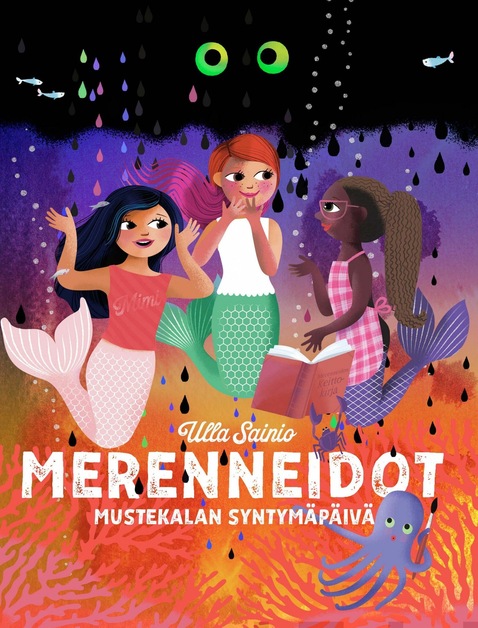 Merenneidot - Mustekalan syntymäpäivä (Hardcover)