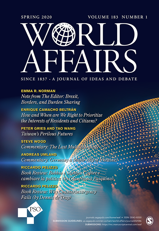 World Affairs (vol. clxxxiii)