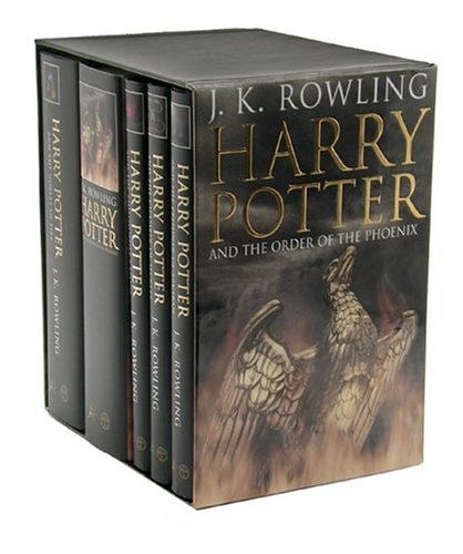 Harry Potter Books 1 - 5 Adult Cloth Edition Box Set