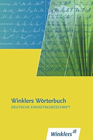 Winklers Wörterbuch: Deutsche Einheitskurzschrift