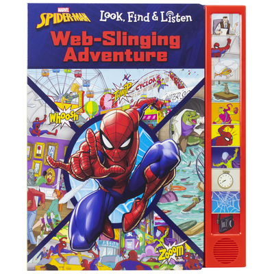 Marvel Spider-man - Web-Slinging Adventure Sound Book - Look, Find & Listen - PI Kids (Look and Find)