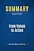 Summary: From Values to Action: Review and Analysis of Kraemer Jr.'s Book