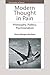 Modern Thought in Pain: Philosophy, Politics, Psychoanalysis (The Frontiers of Theory)
