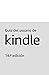 Guía del usuario de Kindle