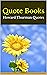 Quote Books: Howard Thurman...
