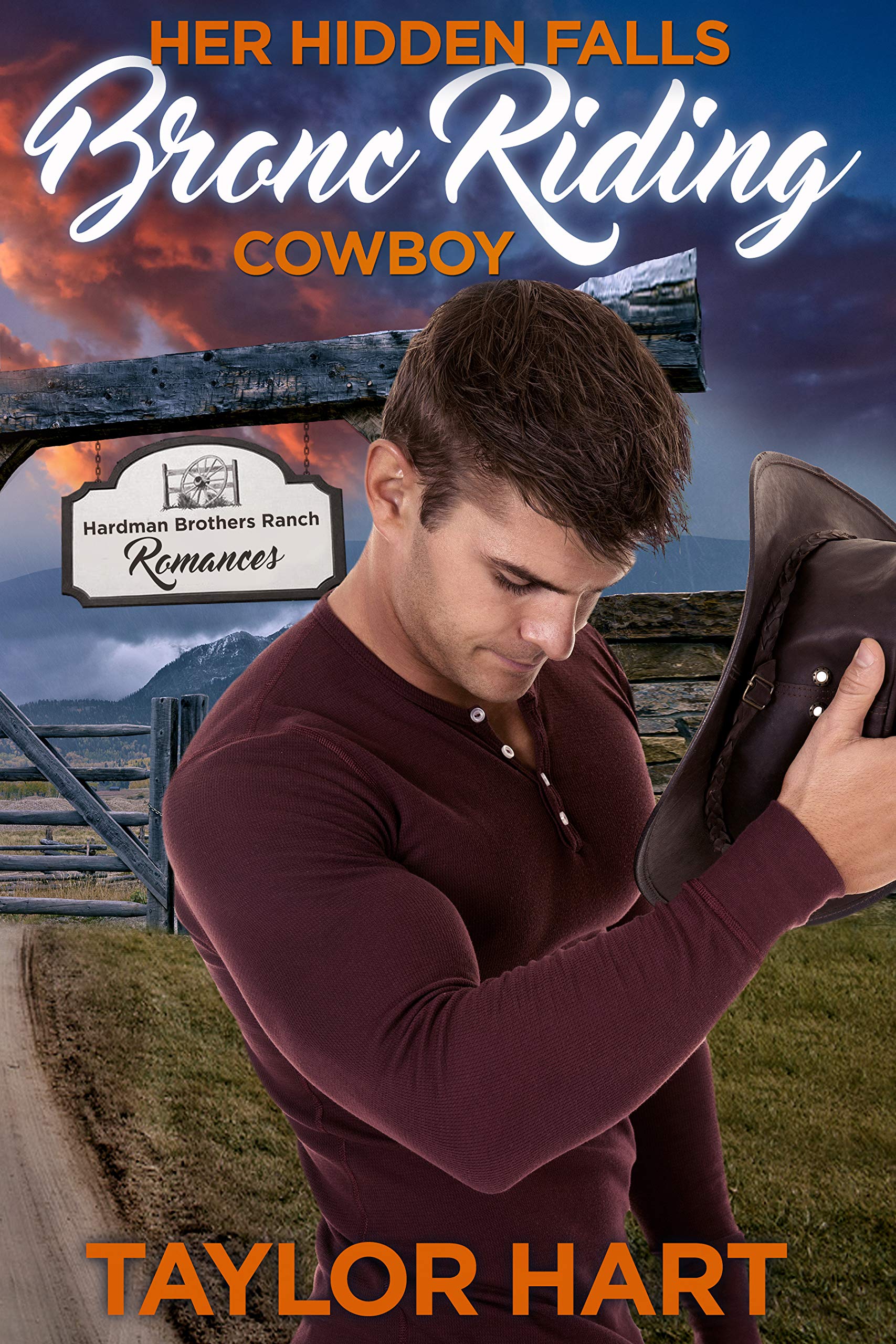 Her Hidden Falls Bronc Riding Cowboy (Hardman Brother Ranch #4)