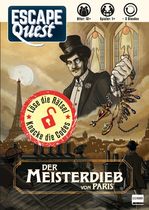Escape Quest – Der Meisterdieb von Paris (Paperback)