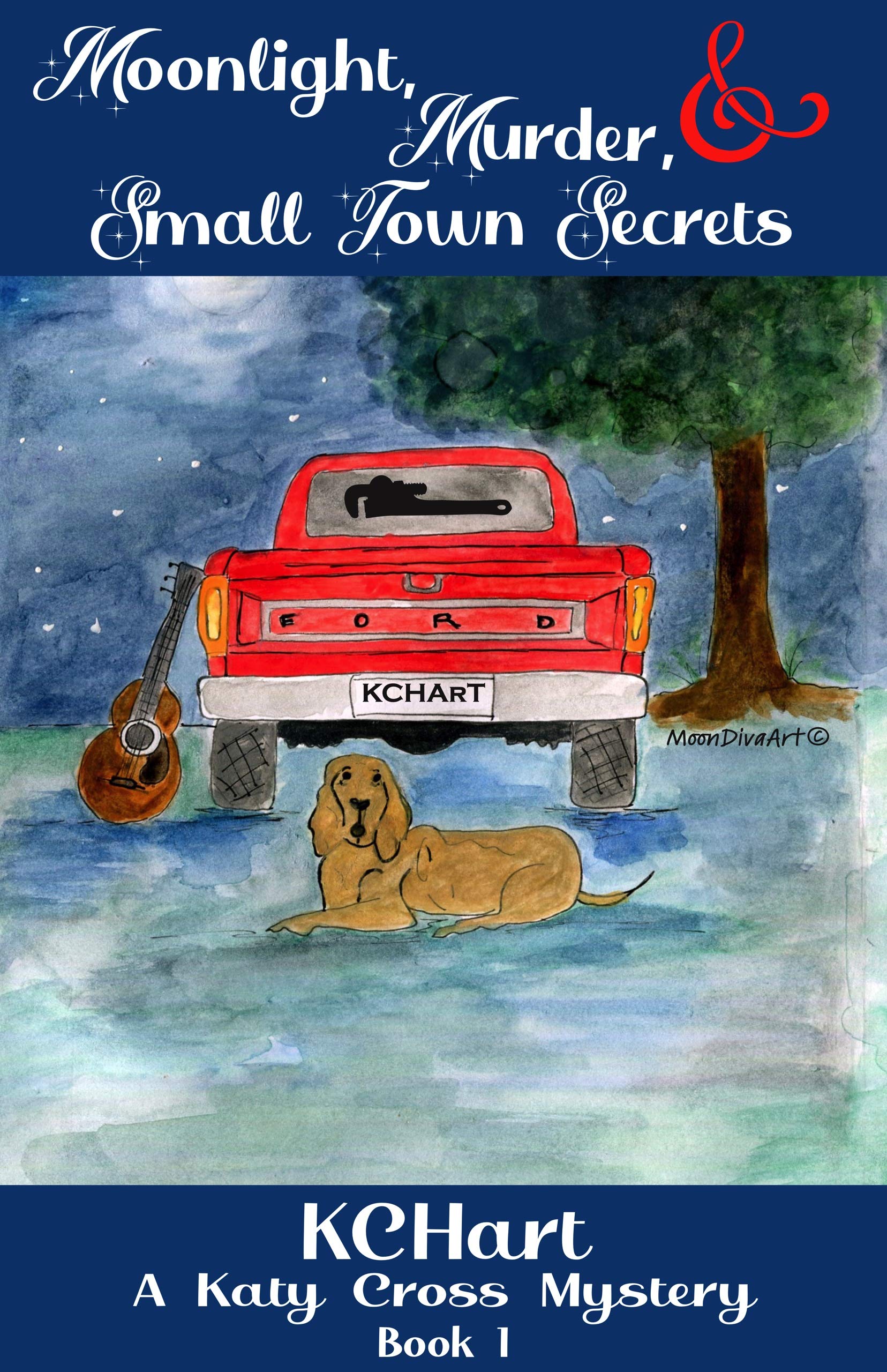 Moonlight, Murder, and Small Town Secrets (Katy Cross #1)