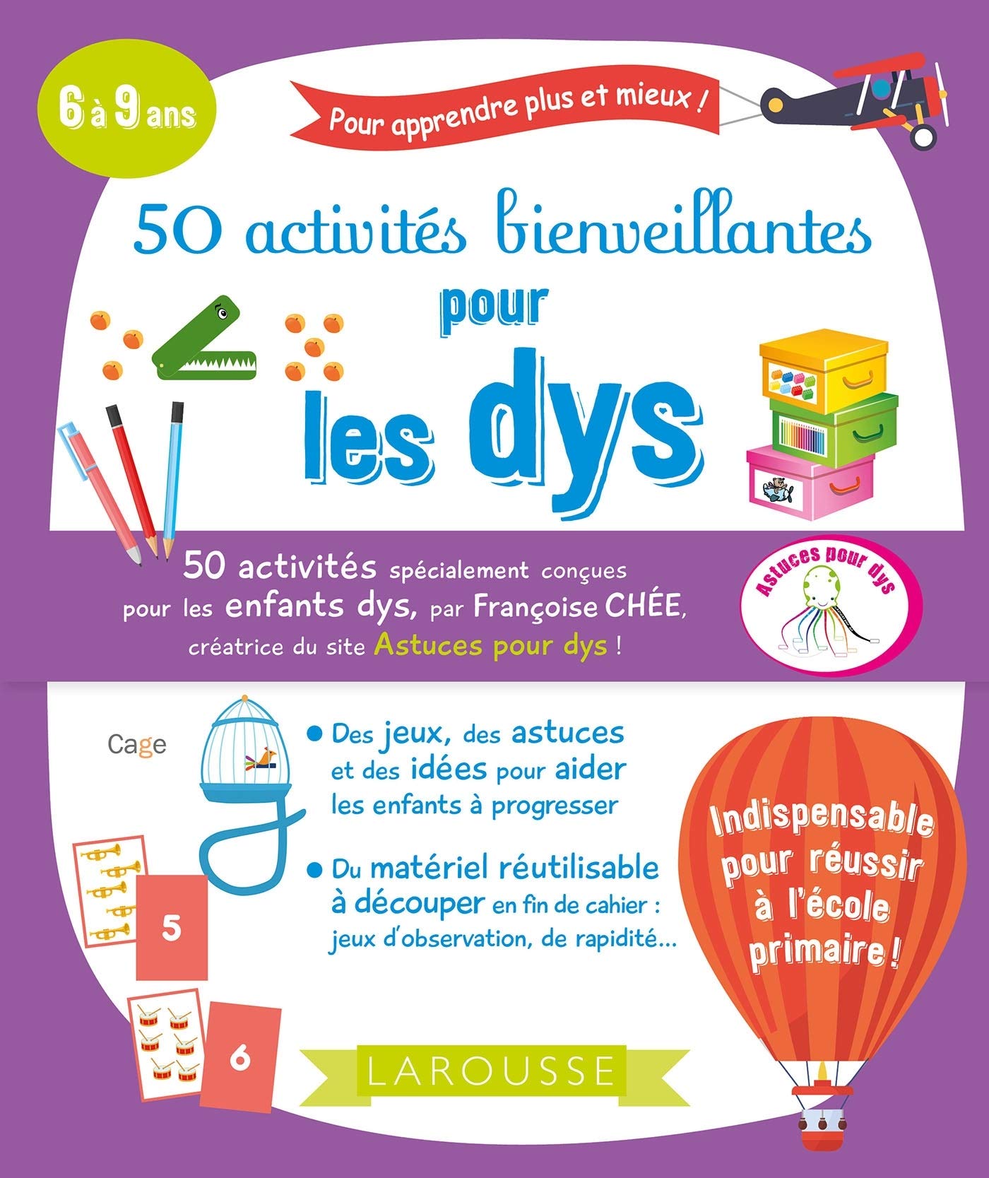 50 activités bienveillantes pour les dys (Paperback)
