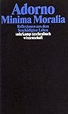 Minima Moralia. R...