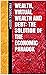 Wealth, Virtual Wealth and Debt: The Solution of the Economic Paradox