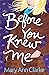 Before You Knew Me