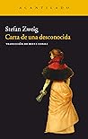 Book cover for Carta de una desconocida