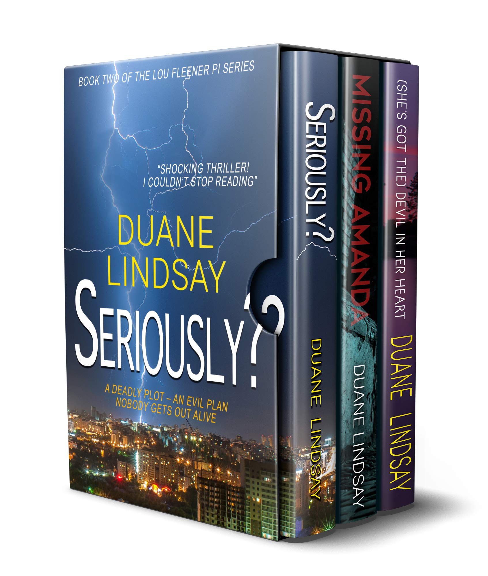 The Lou Fleener #1-3 (Lou Fleener Mystery, #1-3)