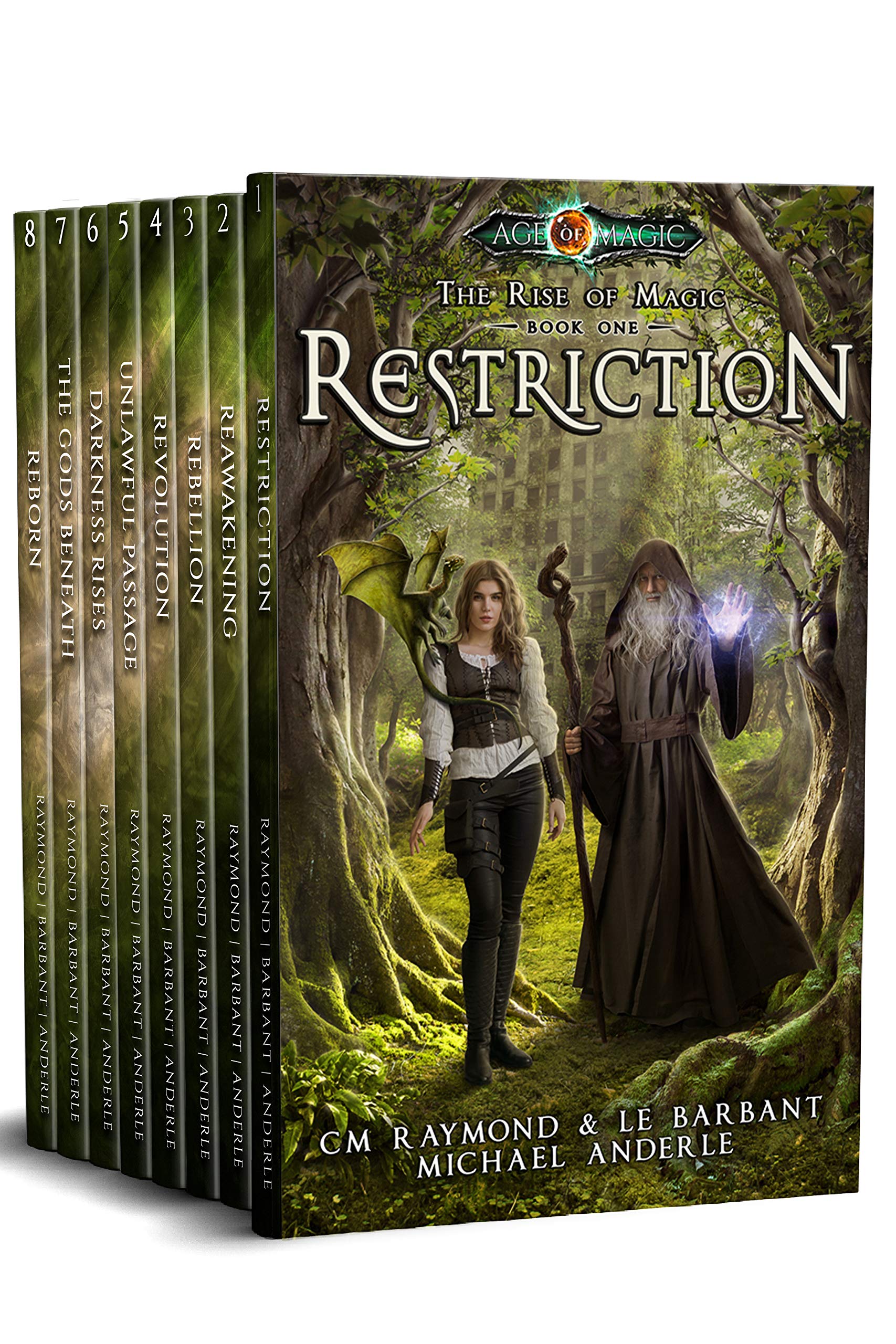 Rise of Magic Complete 2-ARC Omnibus:: Includes the first EIGHT books in the Epic Fantasy series! (Kindle Edition)