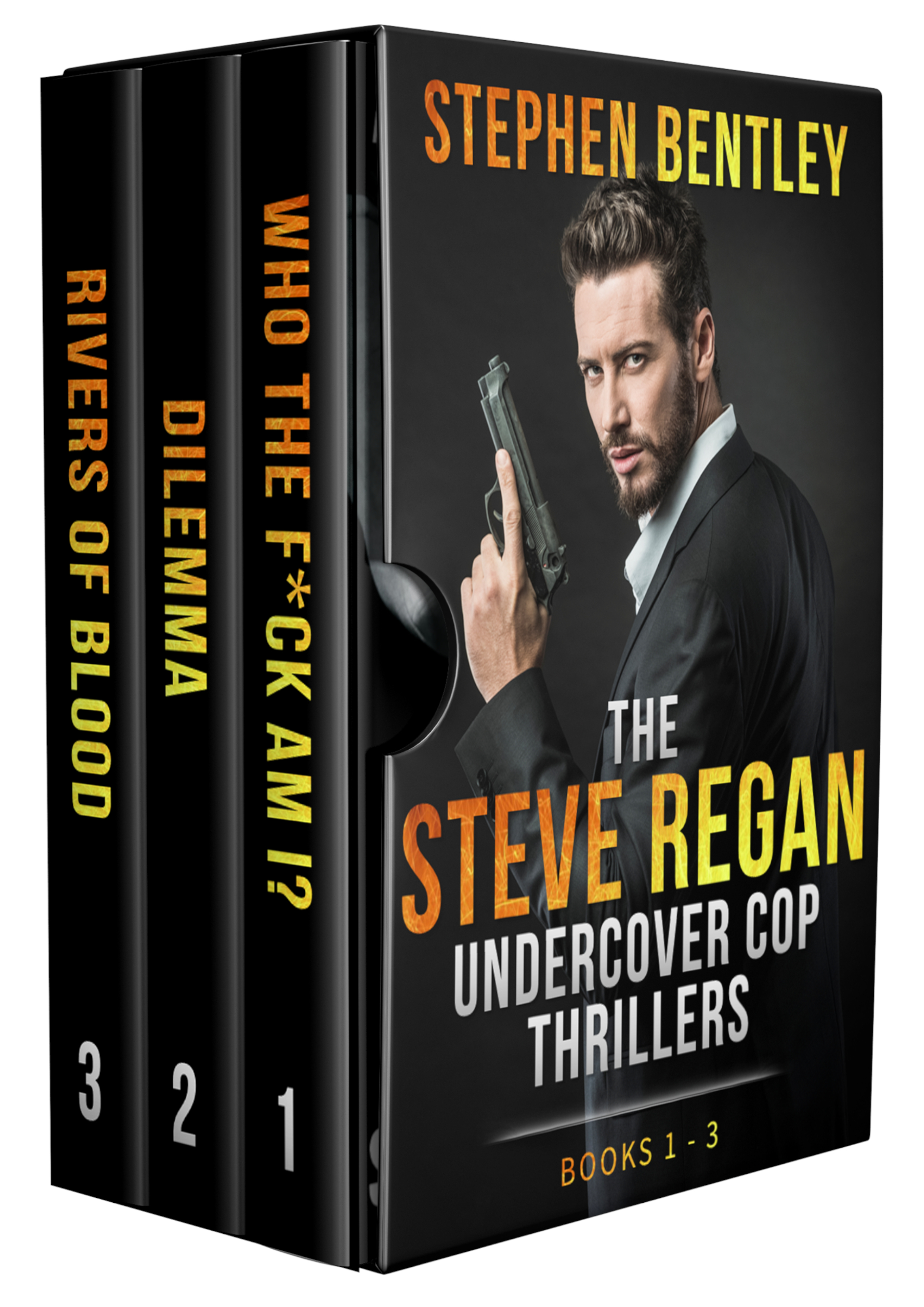 The Steve Regan Undercover Cop Thrillers Trilogy: Books 1 - 3 Box Set