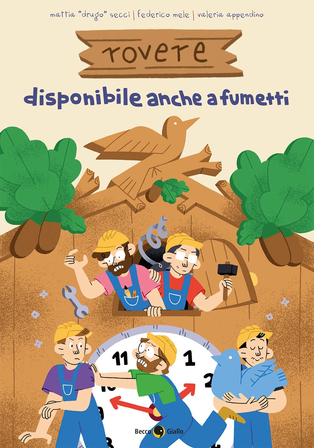 Rovere disponibile anche a fumetti