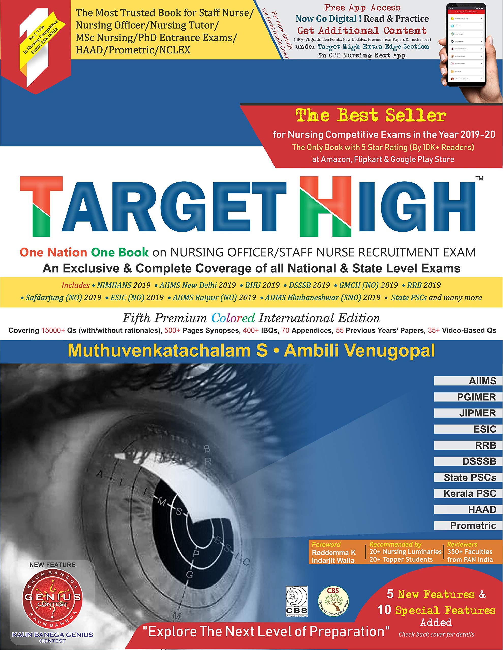 Target High for Nursing Competiitve Exam 5th Premium Edition (Kindle Edition)