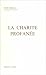 La Charité profanée  by Jean Borella