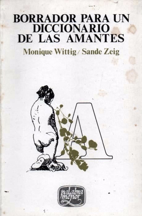Borrador para un diccionario de las amantes