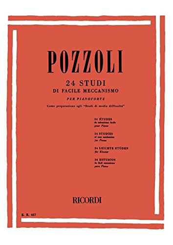 24 Studi Di Facile Meccanismo per Pianoforte (Sheet music)