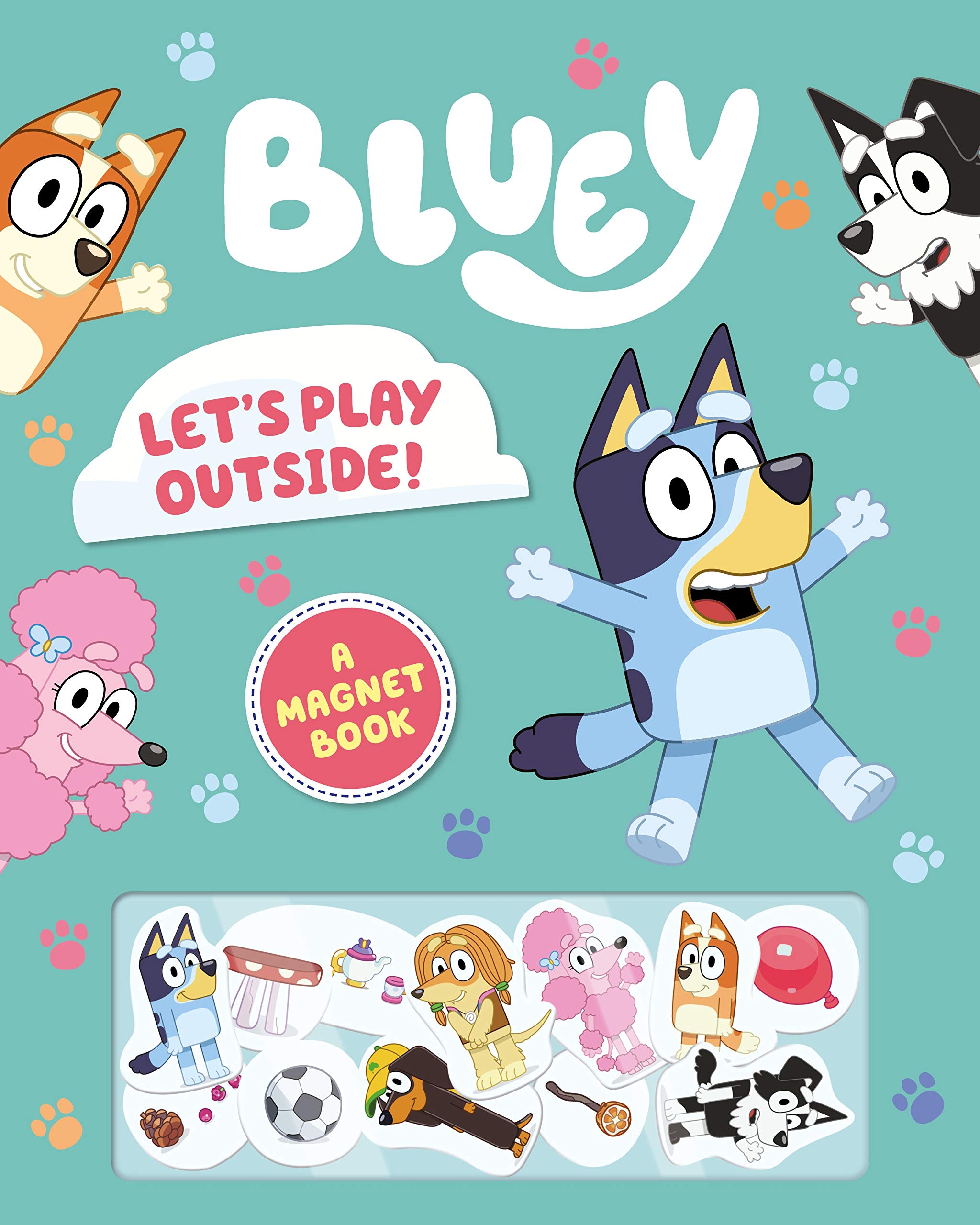 Bluey: Let's Play Outside! (Hardcover)