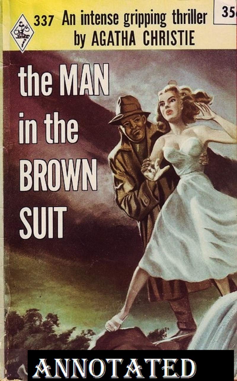The Man in the Brown Suit Illustrated