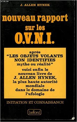 Nouveau rapport sur les O.V.N.I.