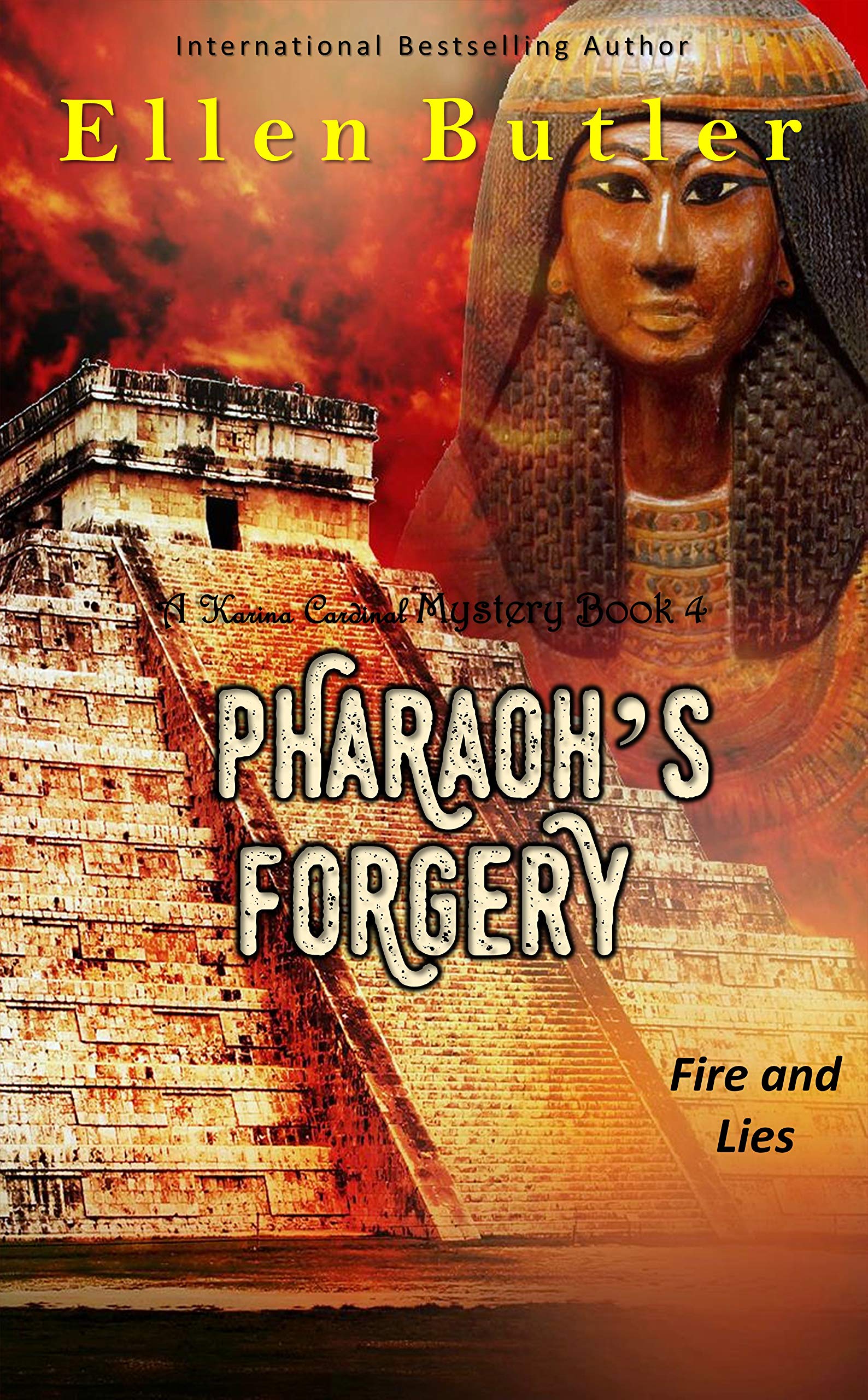 Pharaoh's Forgery: Margaritas, mayhem, and—if she’s not careful—murder. (The Karina Cardinal Mysteries Book 4)