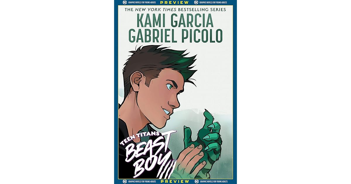 DC Graphic Novels for Young Adults Sneak Previews Teen Titans Beast