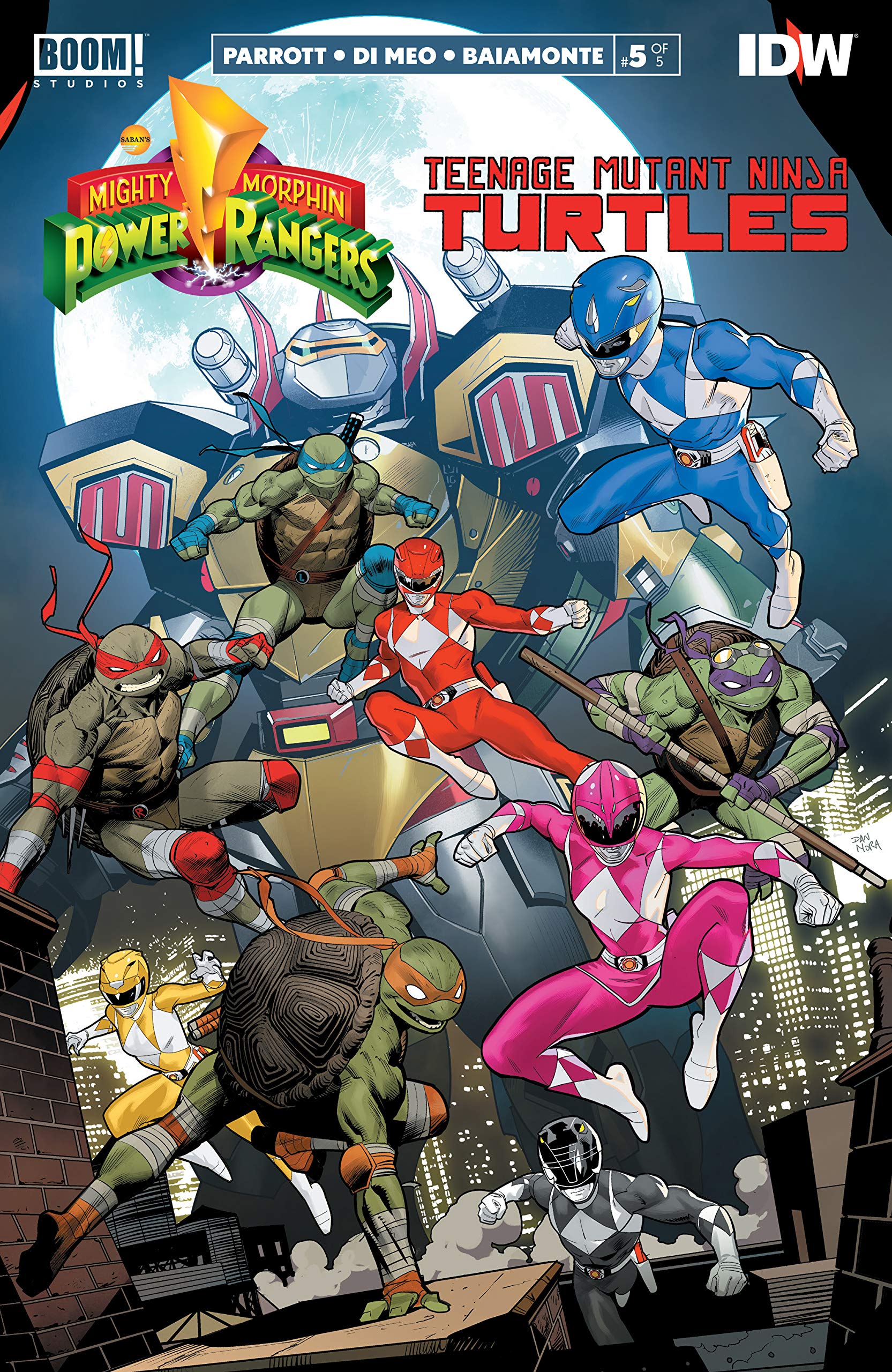 Mighty Morphin Power Rangers/Teenage Mutant Ninja Turtles #5 (Kindle Edition)