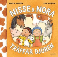 Nisse och Nora träffar djuren (Hardcover)