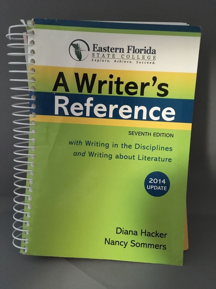 A Writers reference (Spiral-bound)