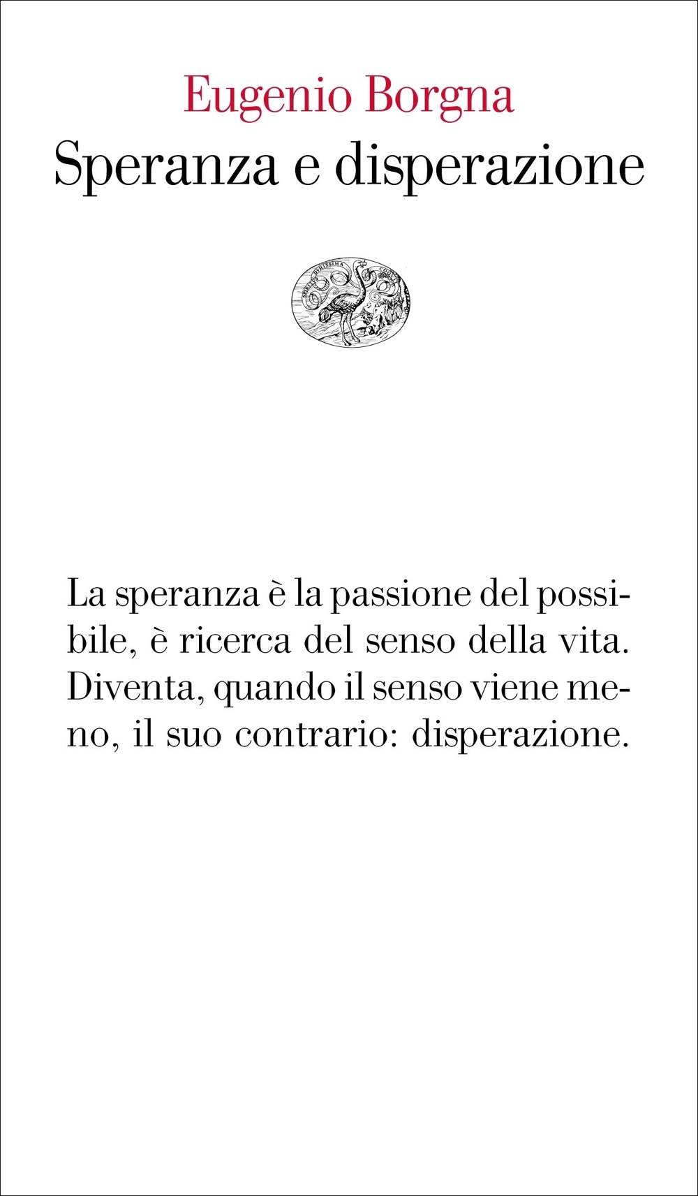 Speranza e disperazione (Paperback)