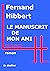 Le Manuscrit de mon ami by Fernand Hibbert