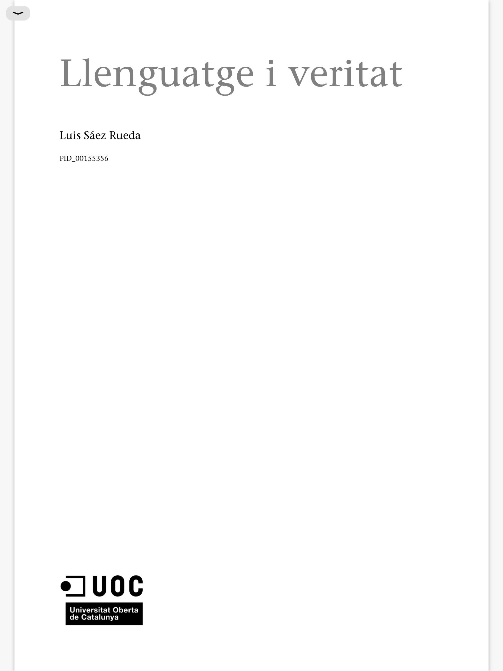 Llenguatge i veritat