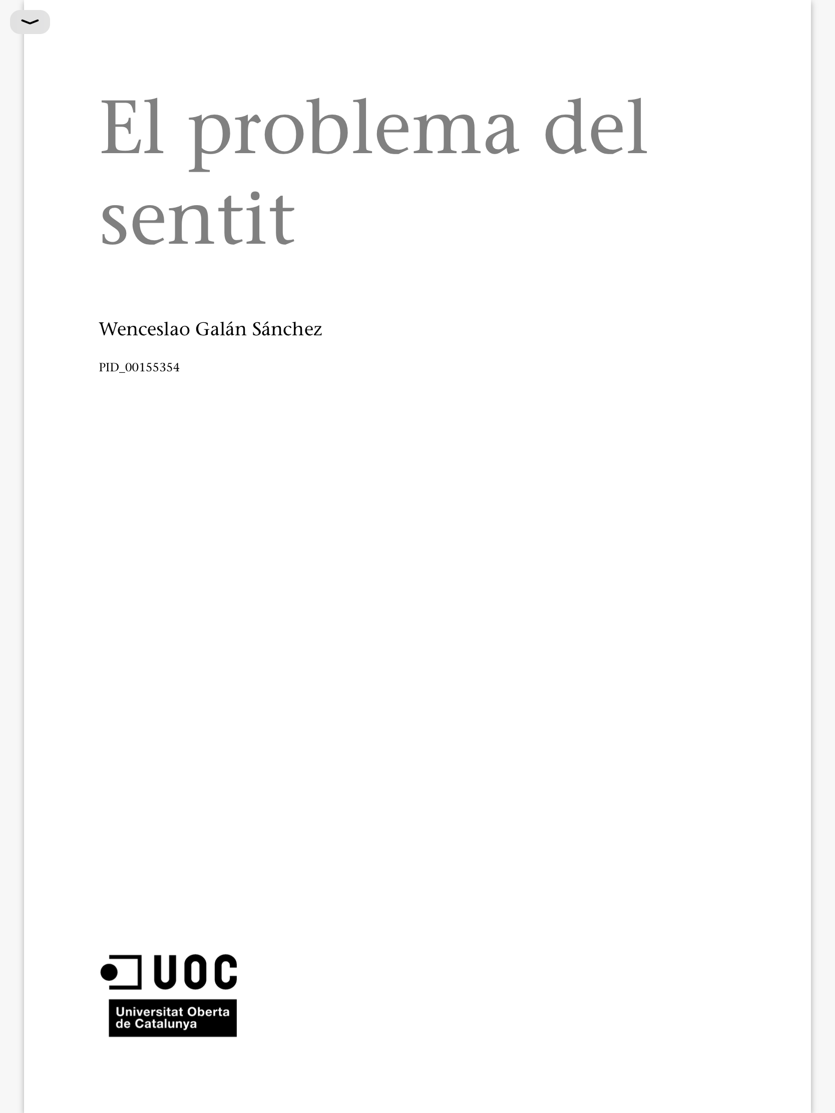 El problema del sentit (ebook)