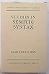 Studies in Semitic Syntax (London Oriental Series)