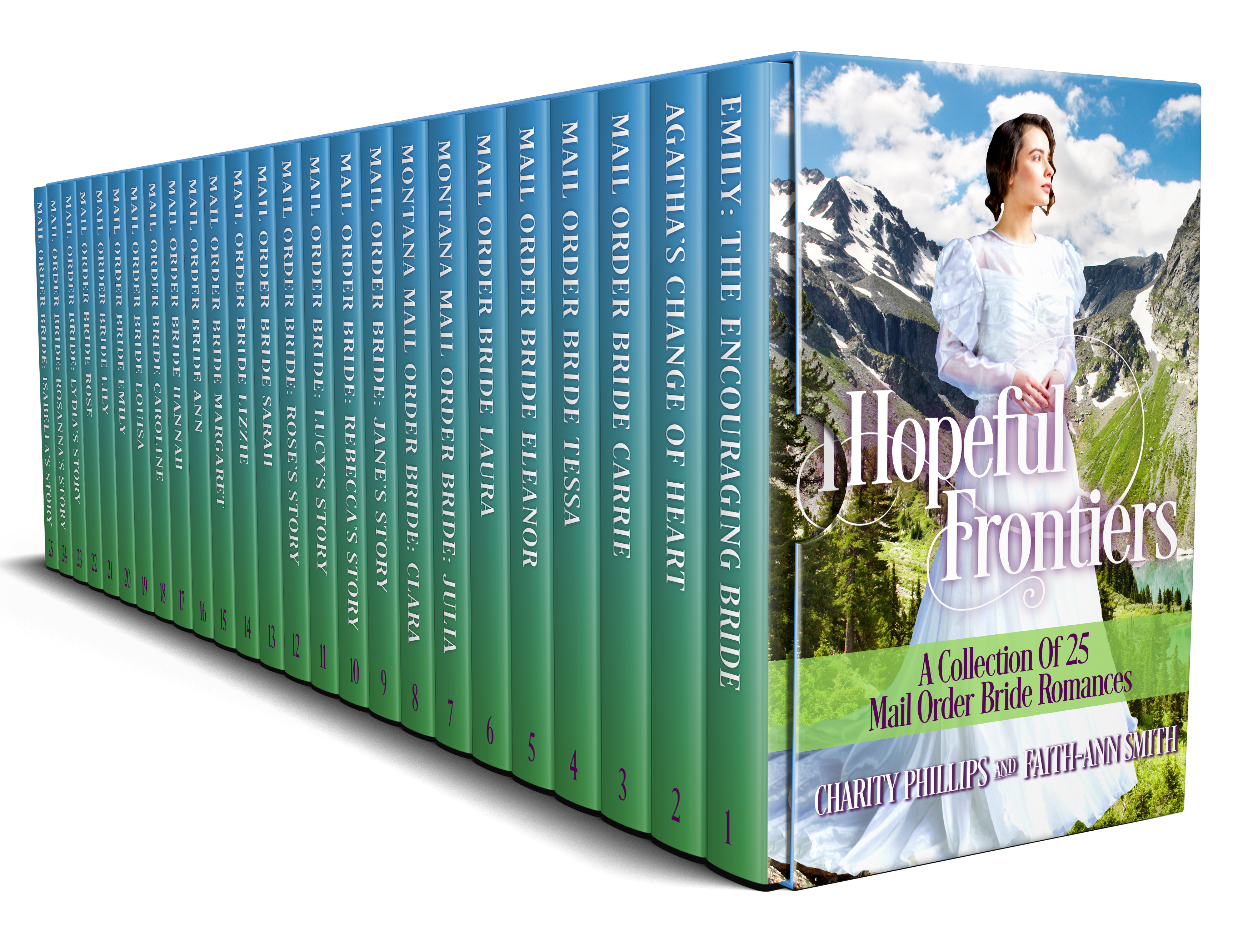 Hopeful Frontiers: A Collection of 25 Mail Order Bride Romances (Kindle Edition)